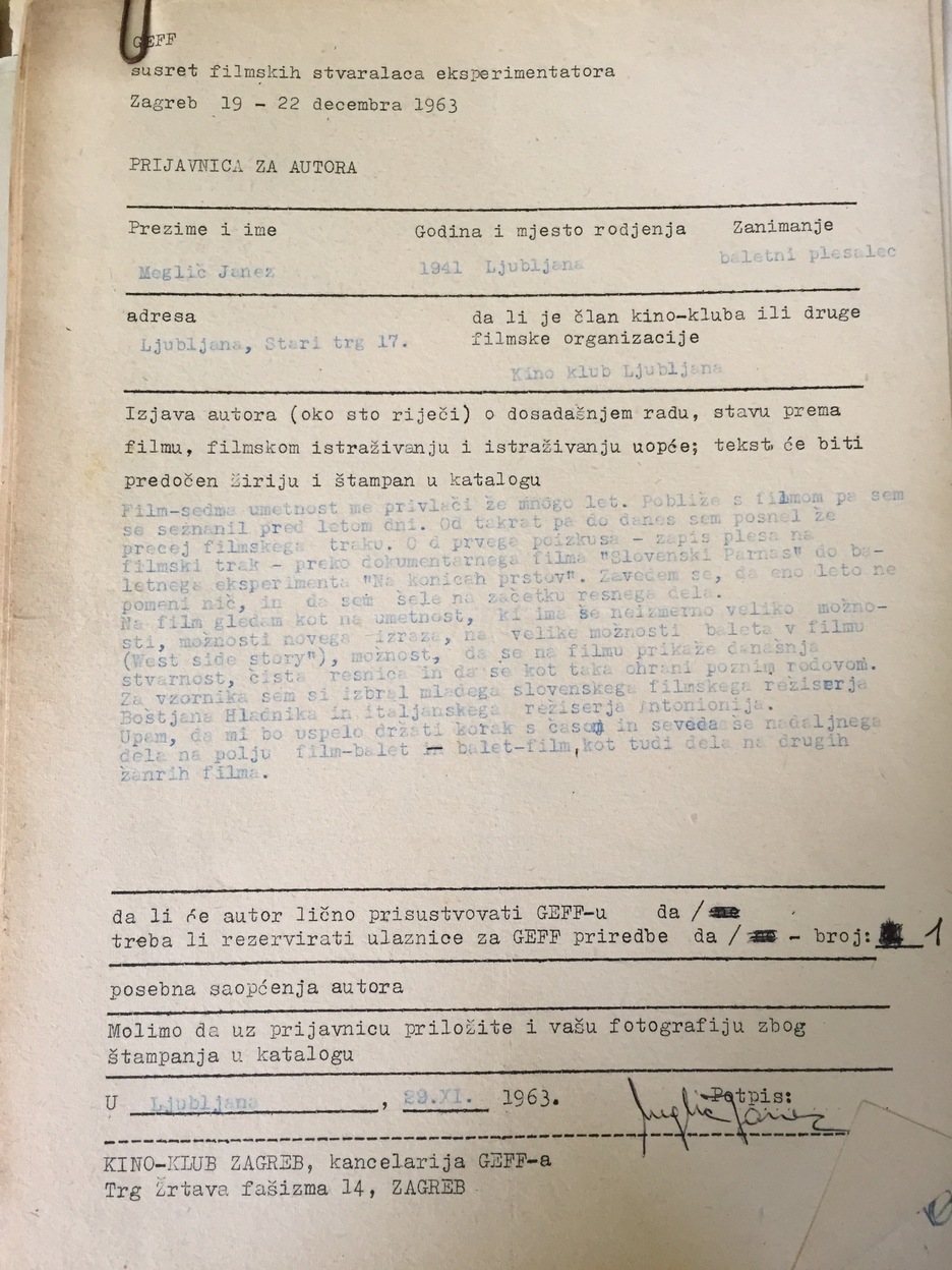 Osvrt o djelovanju arhivu Kinokluba Zagreb u slovenskom časopisu Ekran